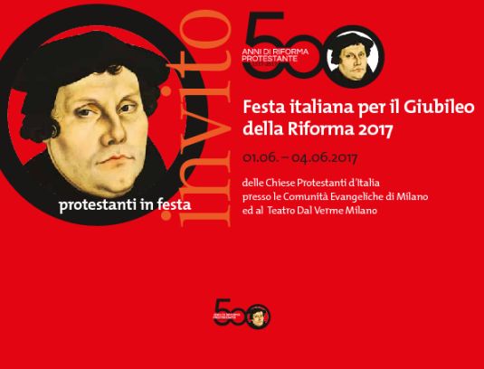 Festa della Riforma Milano 1-4  Giugno 2017