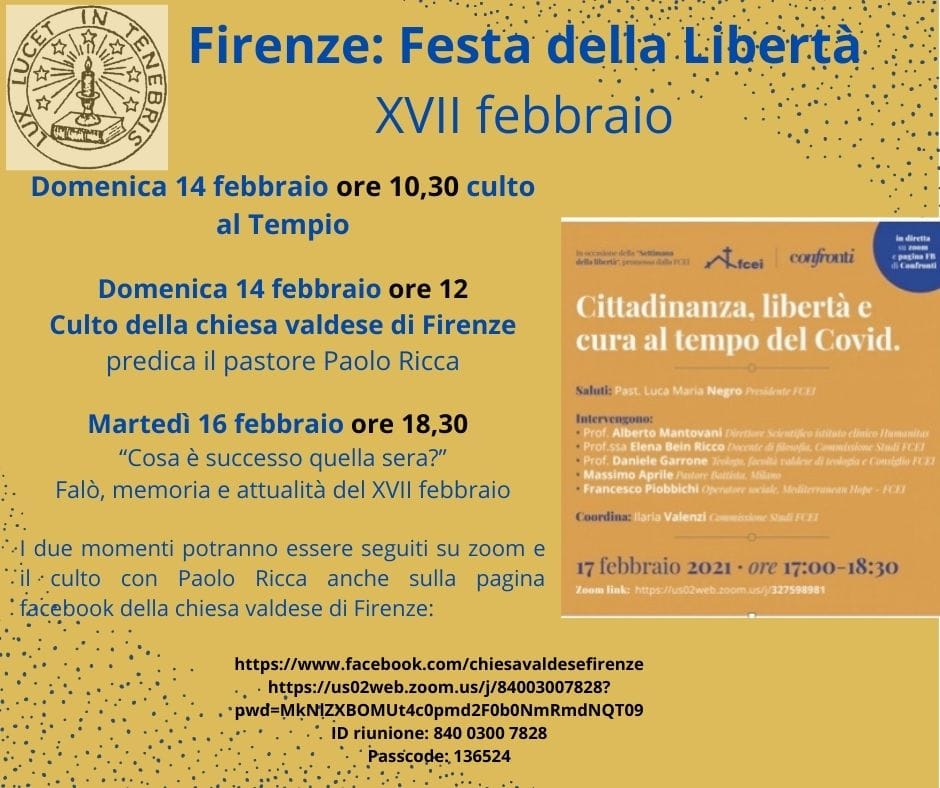 Locandina 17 febbraio 2021